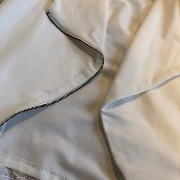 White stitch fix My Beloved jacket top medium - Picture 3 of 4